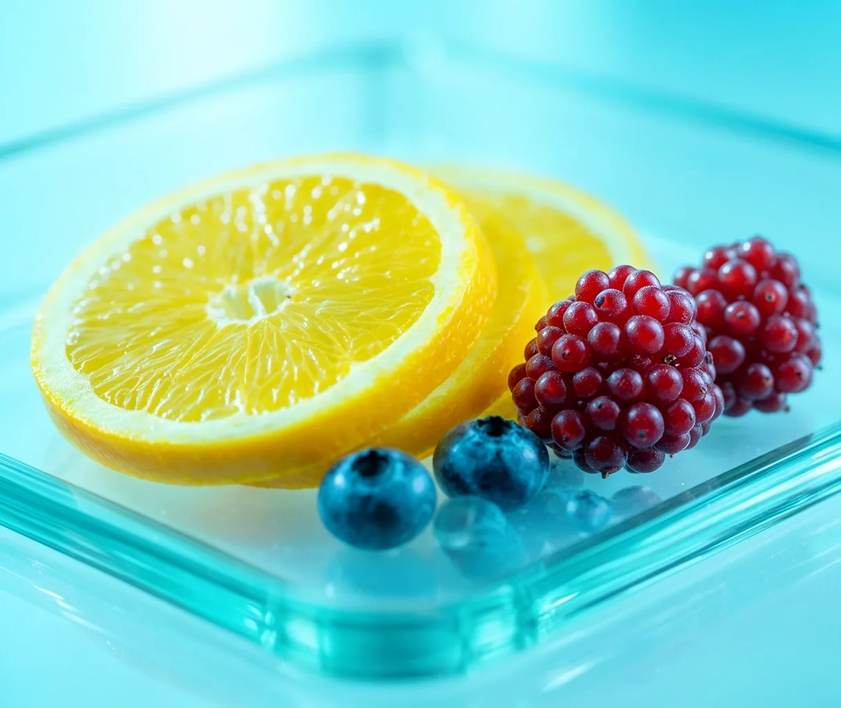Educational macro view of nutritional components